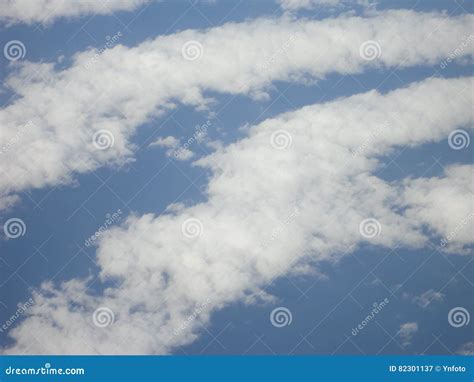 Ocean and Clouds, Aerial View Stock Image - Image of airplane, bird: 82301137