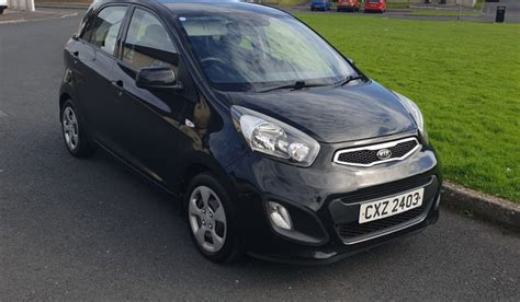 2011 Kia Picanto 1.0 Petrol Manual Black £2100 - Cars NI