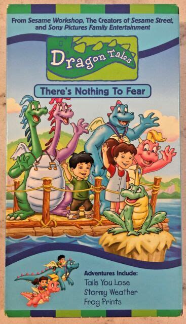 Dragon Tales: #11 - Theres Nothing To Fear (VHS, 2002) for sale online ...