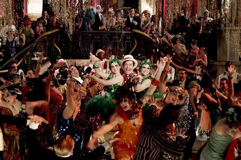 Great Gatsby Party Scene