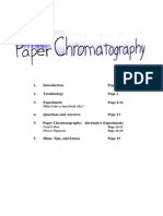 Paper Chromatography Lab Report | PDF | Chromatography | Elution