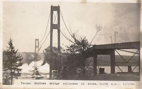 Galloping Gertie: The Tacoma Narrows Bridge Collapse - Daily Dose ...