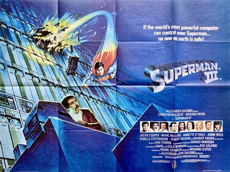 Superman III Quad Poster — 20th Century Movie Posters