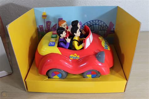 The Wiggles Memo Toys Big Red Car 2007 BrainyToys Music Sounds in Box ...