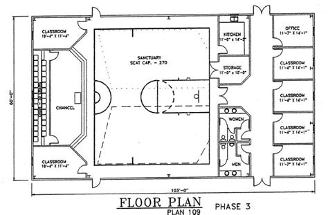 Modular Church Buildings Floor Plans