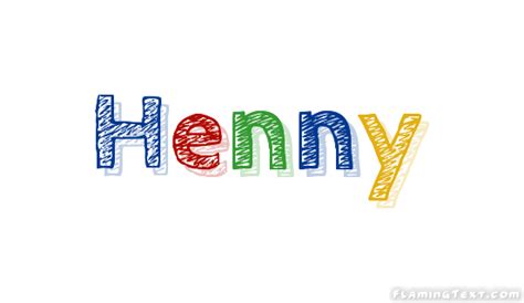 Henny Logo | Free Name Design Tool from Flaming Text