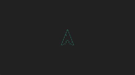 Arch Linux Minimal Logo 4k Wallpaper,HD Computer Wallpapers,4k Wallpapers,Images,Backgrounds ...
