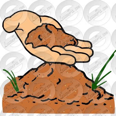 Soil Picture for Classroom / Therapy Use - Great Soil Clipart