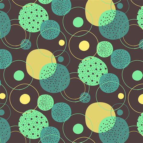 Hand drawn retro geometric circles pattern 673850 Vector Art at Vecteezy