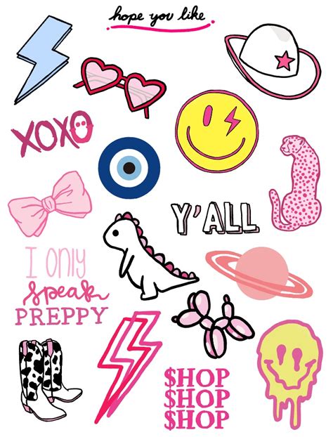 🎀🦩cute Preppy Stickers🌸🩷 - Notability Gallery