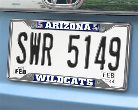 Arizona License Plate Frame | Fanmats - Sports Licensing Solutions, LLC