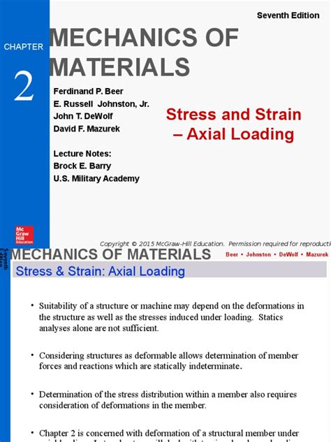 Axial Loading | PDF | Strength Of Materials | Deformation (Engineering)