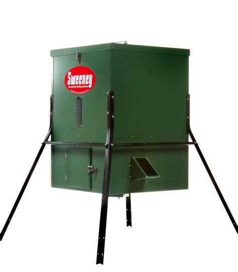 300# Scatter Deer Feeder & Deer Feeder Legs | Deer Feeder Quadpod