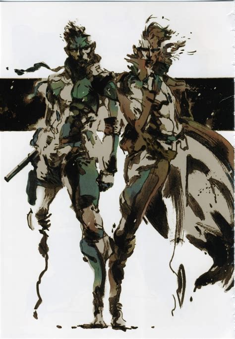 Solid & Liquid (MGS) - Yoji Shinkawa | メタルギアソリッド、メタルギア、新川