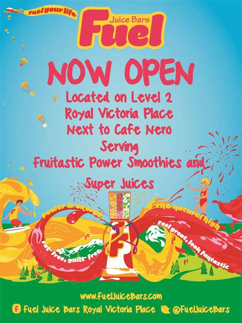 Fuel Juice Bar poster printed by Kall Kwik Tunbridge Wells Kall Kwik ...