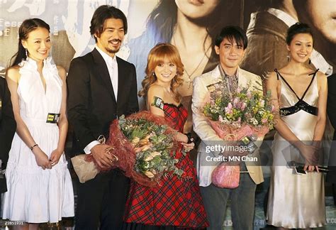 Actress Shu Qi, actor Takeshi Kaneshiro, singer Ayumi Hamasaki, actor ...