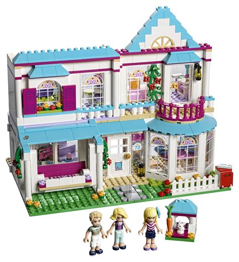 LEGO Friends Stephanie's House 41314 Build and Play Toy House with Mini ...