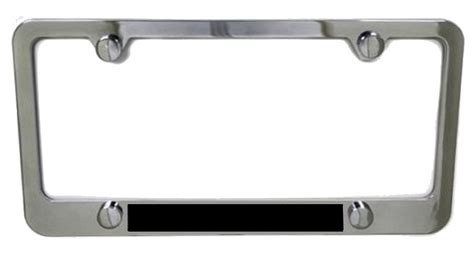 Chrome License Plate Frames – Pewter Graphics