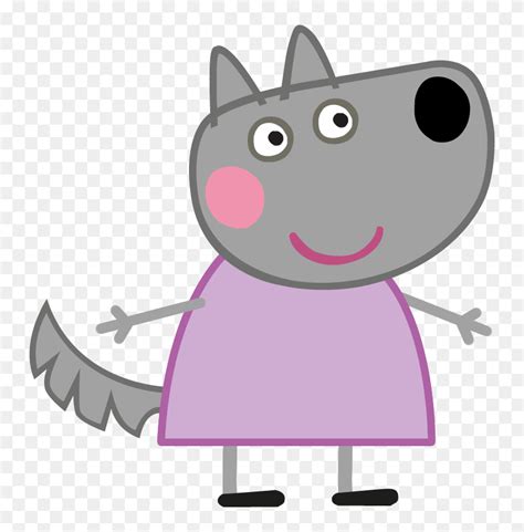 Transparent Peppa Pig Png Images - Peppa Pig Characters Wolf, Png Download - 746x774(#6821036 ...