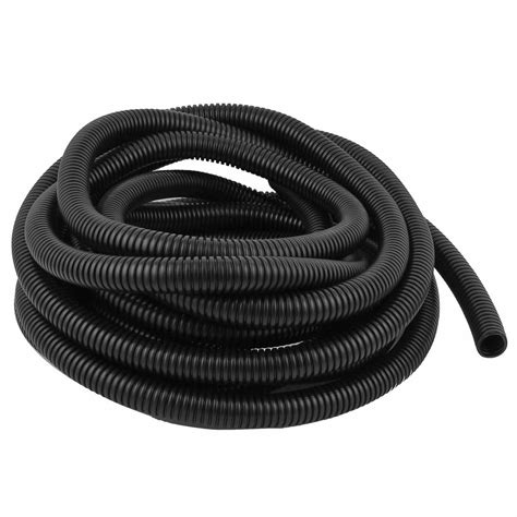 20x15.5mm Flexible Plastic Corrugated Wire Tubing Cable Conduit Tube ...