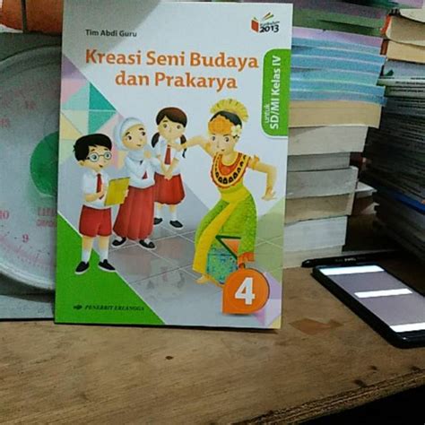 Jual Kreasi Seni Budaya dan Prakarya untuk SD/MI kelas IV (4) kurikulum ...