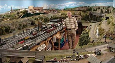 S gauge layout | Ho scale train layout, Model train layouts, Model railroad