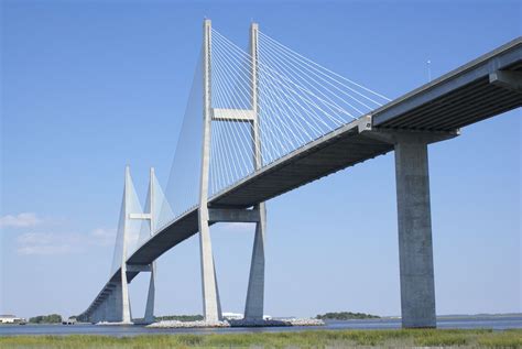 Sidney Lanier Bridge (Brunswick, 2003) | Structurae