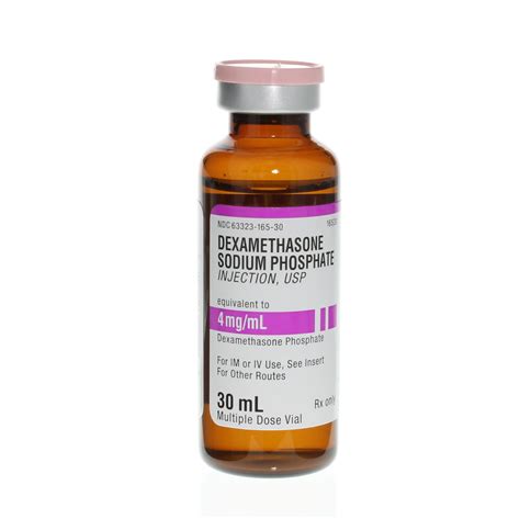 Dexamethasone Sodium Phosphate Injection 30 ml, Prescription, Treatment ...