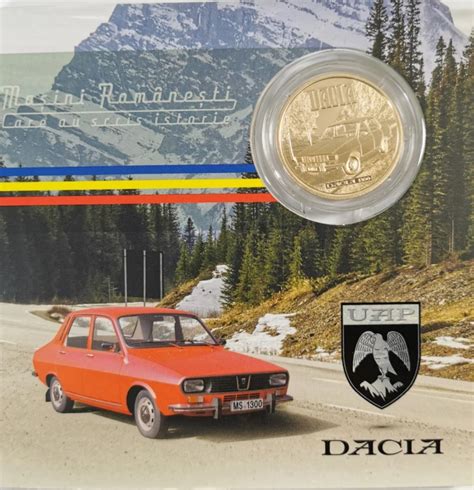 Medalie aliaj de cupru - Masini romanesti care au facut istorie - DACIA 1300 | Okazii.ro