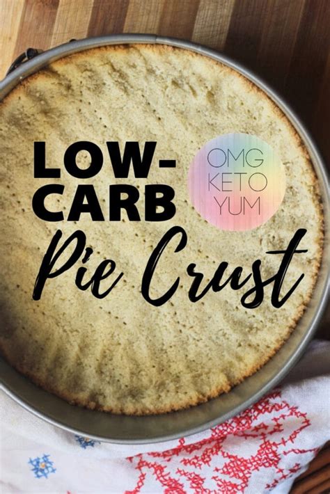 Keto Pie Crust | Low Carb Pie crust ready for your low carb holiday baking