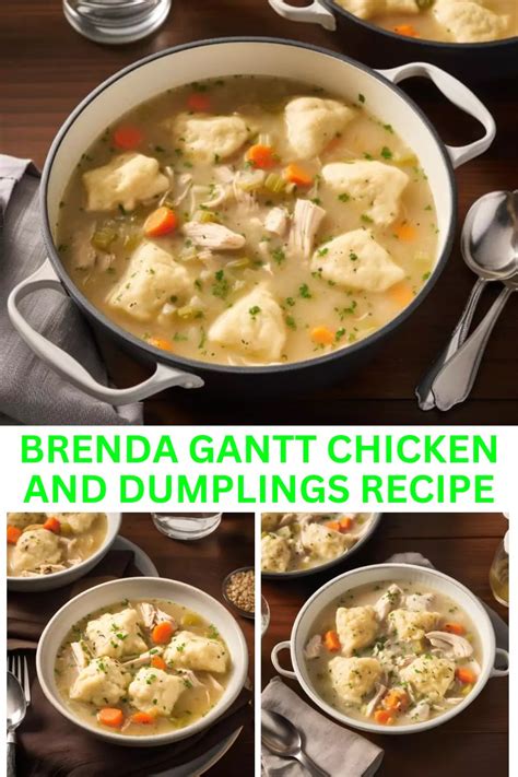 Brenda Gantt Chicken And Dumplings Recipe