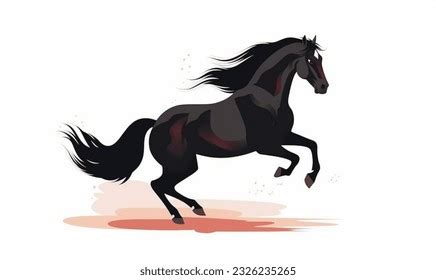 22,385 Jumping Black Horse Images, Stock Photos, 3D objects, & Vectors ...