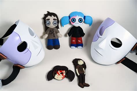 Sally Face chocolate plushie and mask | Sally, Face, Plushies