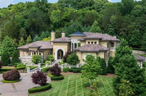 $4.95 Million Mediterranean Mansion In Brentwood, TN | Homes of the Rich