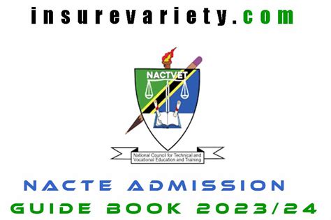 NACTE admission guide book 2023/24 PDF | nacte admission guide book 2023/24,nacte admission ...