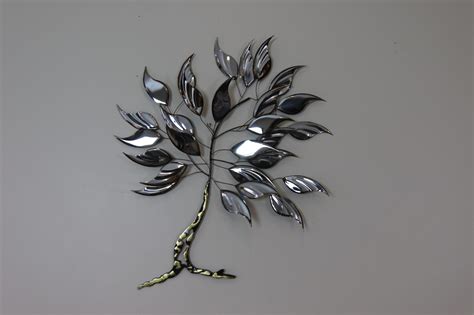 Divy Chrome - Contemporary Metal Wall Art - Ray Berger - Metal Sculpture Decor for Home & Office