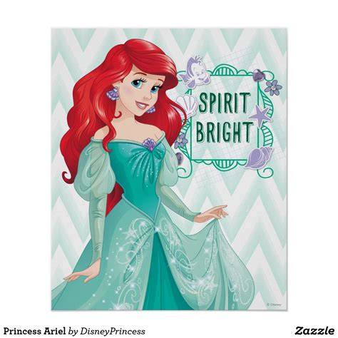 Princess Ariel Poster | Zazzle.com | Princess ariel, Princess, Disney princess ariel