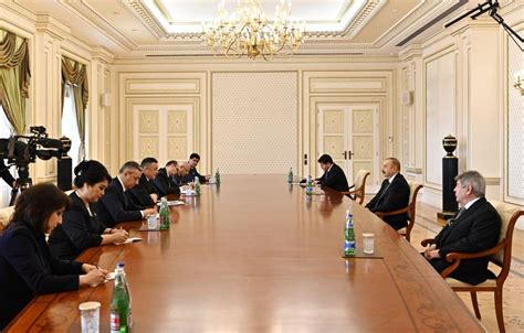 Azerbaijani president meets visiting Speaker of Uzbek Parliament's Lower House [UPDATE]