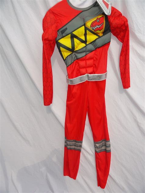 Power Ranger Dino Charge Red Ranger Boys Size Large 1… - Gem