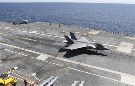 USS Abraham Lincoln Tests F-35C Lightning II at Sea | DefenceTalk