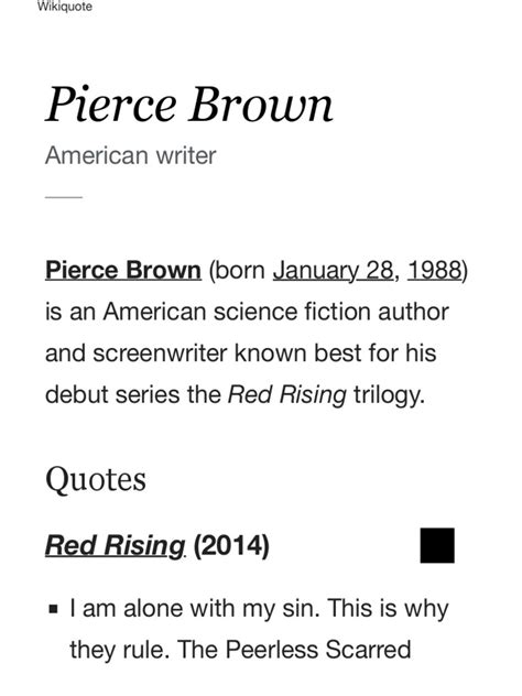 Pierce Brown - Wikiquote | PDF