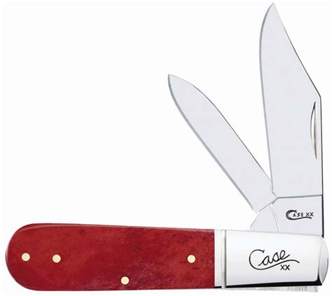 Case Barlow Knife 60543 Smooth Dark Red Bone 62009 1 / 2SS