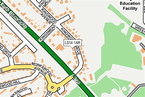 LS14 1AR maps, stats, and open data