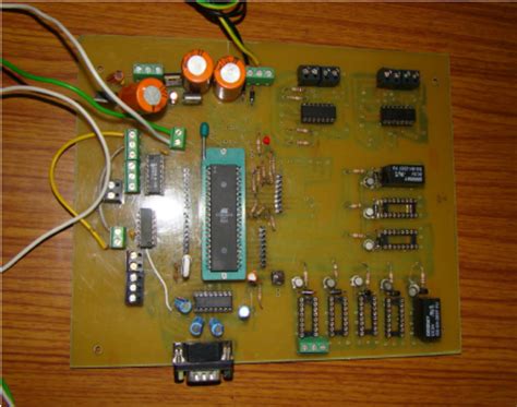 Fabricated and tested interface card. | Download Scientific Diagram