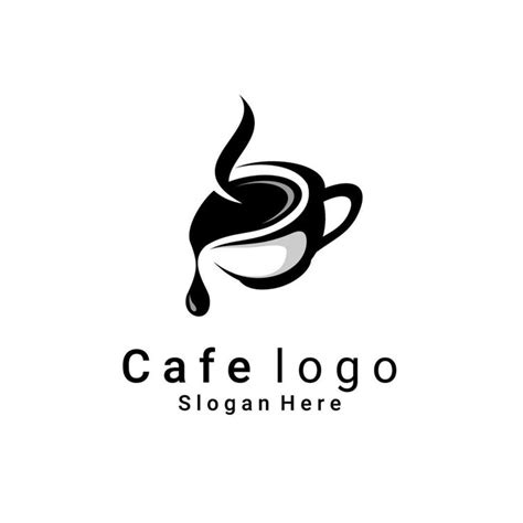 Download LOGO CAFE VECTOR for free | Coffee shop logo design, Cafe logo ...