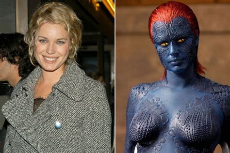 REBECCA ROMIJN, ‘X-MEN’ TRILOGY — MOVIE TRANSFORMATIONS | Rebecca romijn, Movie makeup, Rebecca ...