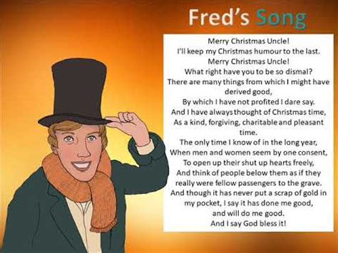 A Christmas Carol Revision - Fred's Song - YouTube