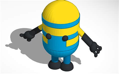 3D design Minion - Tinkercad