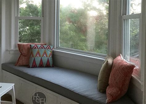 Custom Bay Window Cushions: Perfect Size & Look; Made In USA