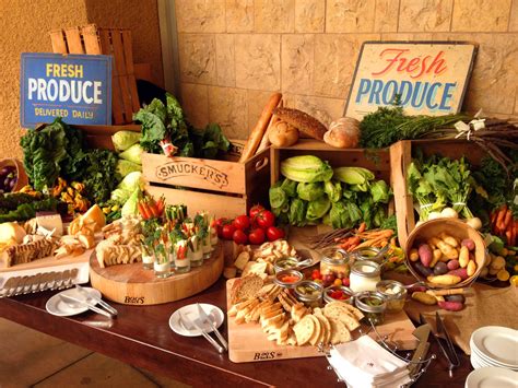 Serve farm fresh vegetables with an assortments of cheeses and dips. | Fun snacks, Food displays ...